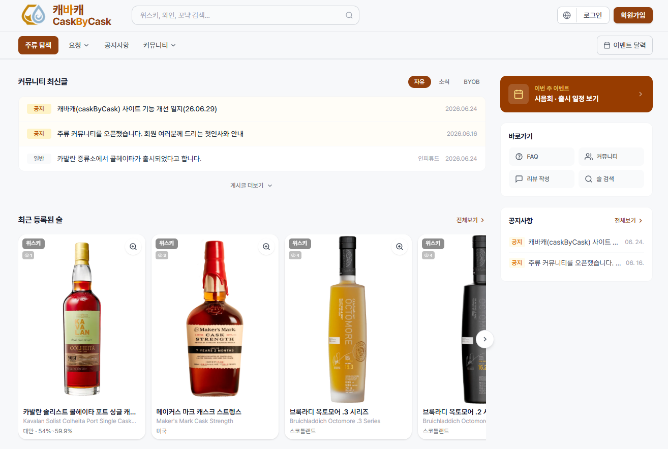 CaskByCask(캐스크바이캐스크)