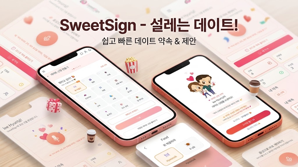 스위트사인 - 데이트 신청은 가볍게, 우리 사이의 약속은 특별하게.